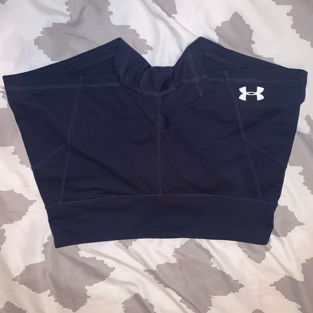 Navy blue under armor spandex